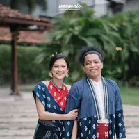 Arie Kriting dan Indah Permatasari (Instagram/arie_kriting)