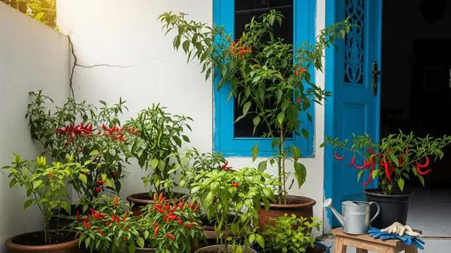 9 Ide Kebun Sayur dalam Pot di Teras Rumah untuk Cabai, Solusi Praktis Panen Segar