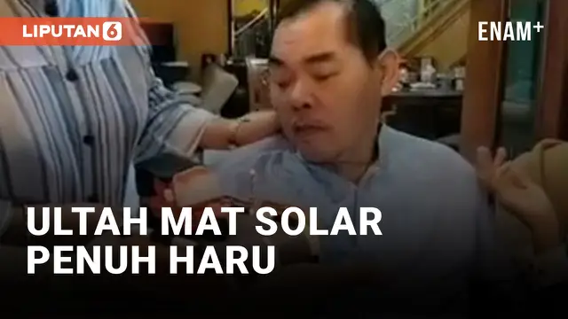 Penuh Haru, Pemain Bajaj Bajuri Rayakan Ulang Tahun Mat Solar