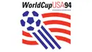 Logo Piala Dunia 1994 di Amerika Serikat. Sebuah bola yang melayang ke atas dengan latar garis merah bergelombang. Merah dan Biru adalah mewakili unsure bendera Amerika Serikat (Istimewa).