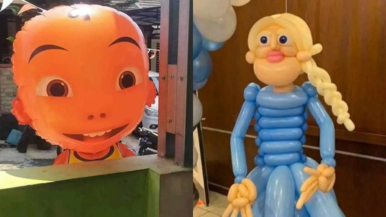 6 Balon Mainan Ini Bentuknya Nyeleneh, Jauh dari Ekspektasi Lucu