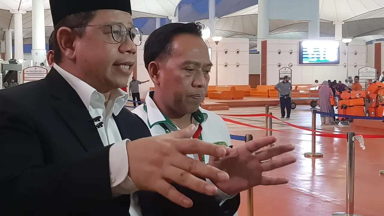 Sekretaris Inspektorat Jenderal Kemenag Muhamad Tambrin di Jeddah. Darmawan/MCH