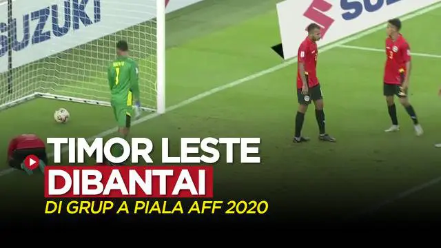 VIDEO: 7 Gol Filipina yang Buat Timor Leste Remuk di Grup A Piala AFF 2020
