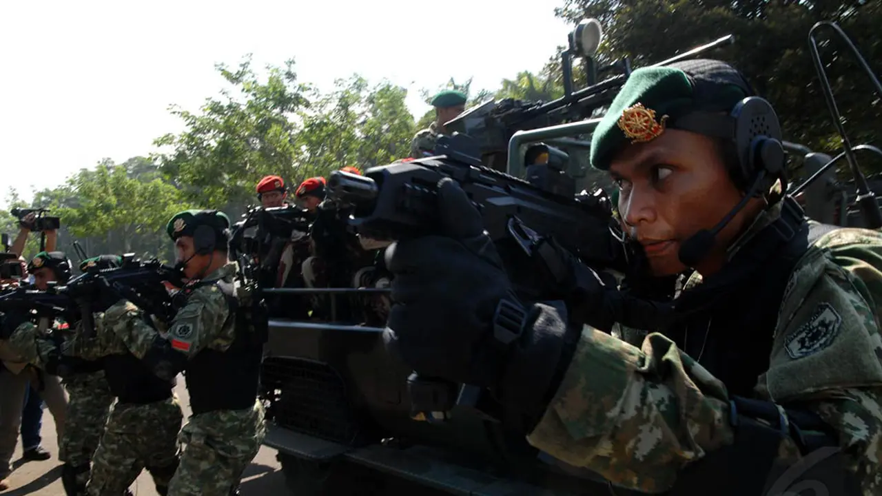 Jelang Pengumuman Pilpres, TNI Gelar Latihan Khusus