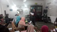 Kursus Bahasa Inggris murah meriah itu banyak diminati kalangan mahasiswa Yogyakarta. (Liputan6.com/Yanuar H)