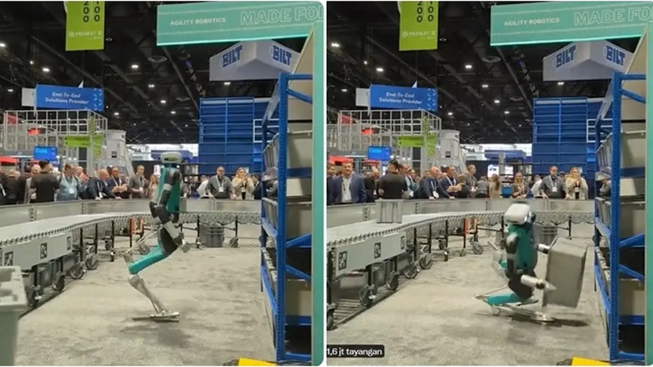 Viral Detik-Detik Robot Tumbang Usai Kerja 20 Jam Tanpa Henti, Jadi Sorotan