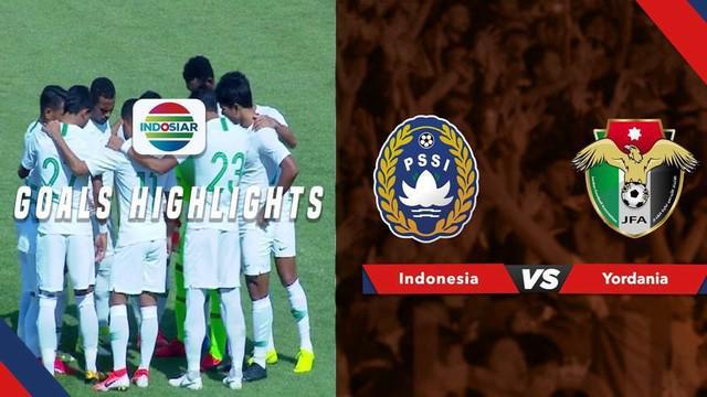 Berita video highlights pertandingan persahabatan antara Yordania melawan Timnas Indonesia yang berakhir dengan skor 4-1, Selasa (11/6/2019).
