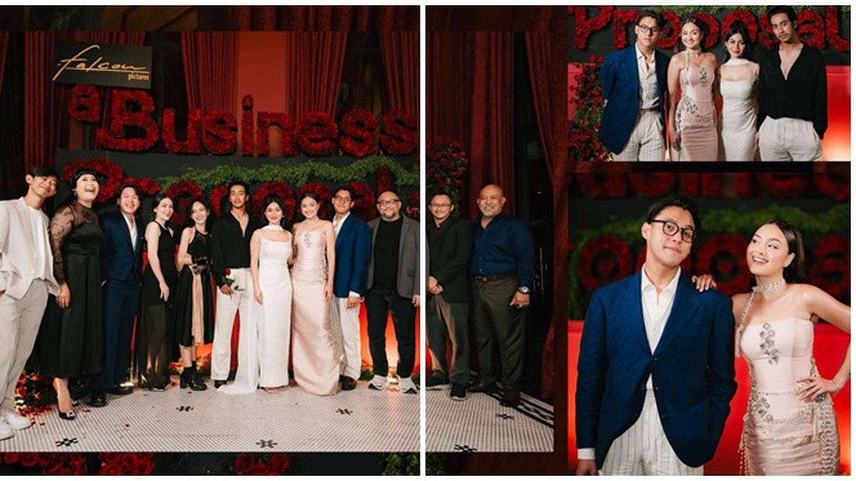 6 Potret Gala Dinner 'A Business Proposal', Ariel Tatum Tanggapi Kritikan Netizen