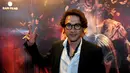 Aktor Agus Kuncoro saat menghadiri gala premiere WEWE di Epicentrum XXI, Jakarta, Senin (13/4/2015). (Liputan6.com/Faisal R Syam)