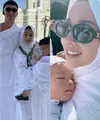 Nikita Willy saat Umrah bersama Keluarga. [Instagram]
