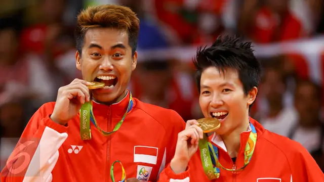 Tontowi/Liliyana Persembahkan Emas di HUT Kemerdekaan RI