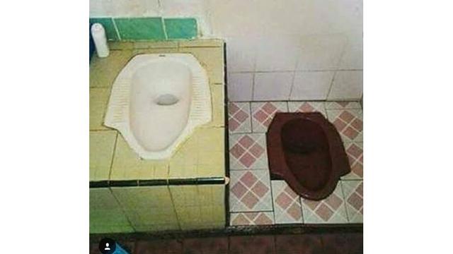 Bikin Ngakak, Desain Toilet Ini Hanya Bisa Ditemukan di Indonesia