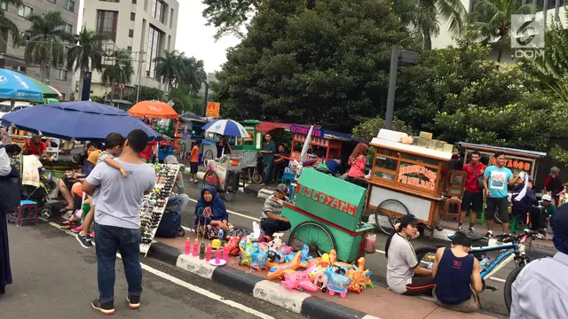 PKL Menjamur di CFD, Dishub Keluarkan Imbauan