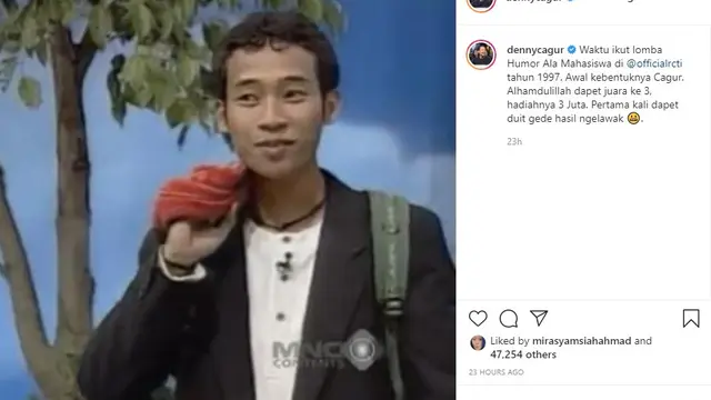 Denny Cagur (Foto: Instagram/@dennycagur)