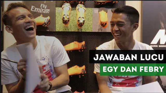 VIDEO: Ini Jawaban Lucu Egy Maulana dan Febri Hariyadi saat Ditanya Pacar Idaman