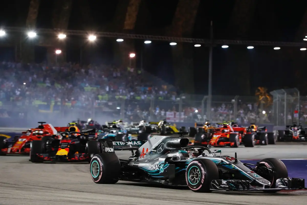 Lewis Hamilton, F1 GP Singapura