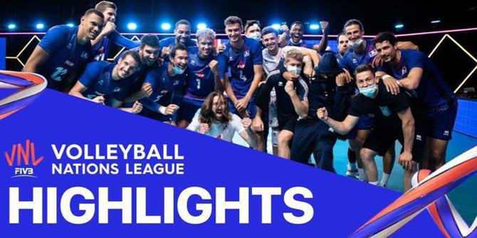 VIDEO: Highlights Volleyball Nations League, Laga Seru Antara Tim Putra Prancis Vs Jerman