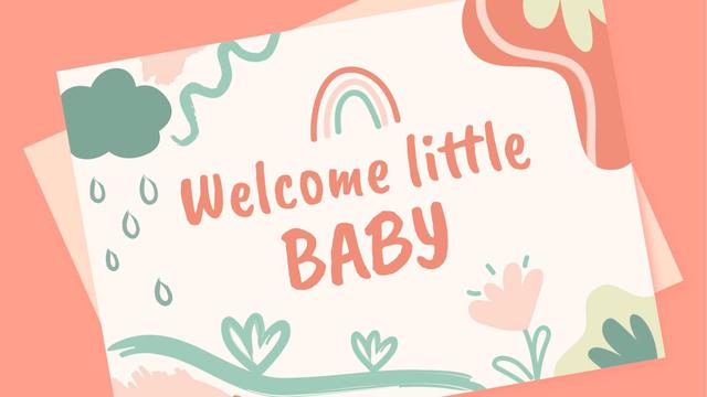 Ilustrasi ucapan kelahiran bayi