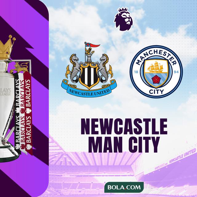 Liga Inggris - Newcastle United Vs Man City