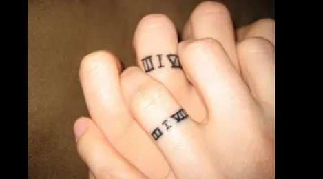 10 Cincin Kawin Romantis Dengan Metode Tato Fashion Fimela Com