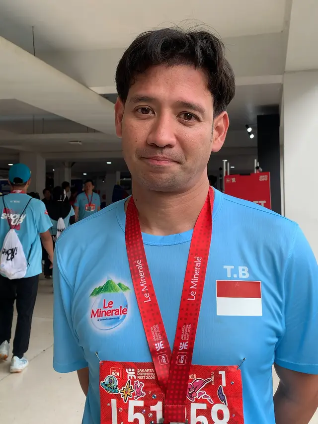 Tara Budiman di Jakarta Running Festival 2026