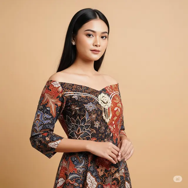 Model Batik Wanita Sabrina. Foto: Gemini