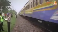 [VIDEO] Seorang Pelajar Tewas Ditabrak Kereta Api