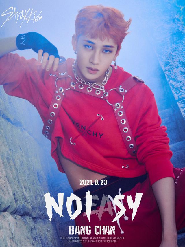 Bang Chan Stray Kids. (JYP Entertainment via Soompi)