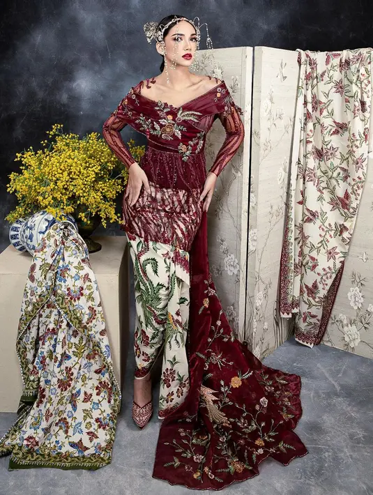 Tak ketinggalan heels berpayet dari @langkahbylinalee. [Foto: Instagram/@mozawahyu]