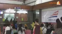 [VIDEO] Tiket Kereta di Stasiun Solo Ludes Hingga H+7