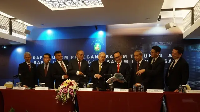 PT Medikaloka Hermina Tbk menyelenggarakan Rapat Umum Pemegang Saham (RUPS) Tahunan 2018 sekaligus RUPS Luar Biasa untuk pertama kalinya sebagai perusahaan terbuka setelah saham Hermina tercatat di BEI pada 16 Mei 2018.