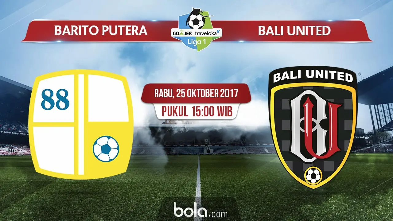 Barito Putera Vs Bali United