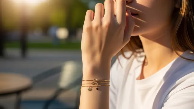 Model Gelang Emas Kecil Cocok untuk Remaja/Gemini AI