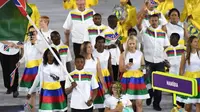Atlet Namibia yang terjerat kasus pelecehan seksual saat Olimpiade Rio 2016. (AFP)