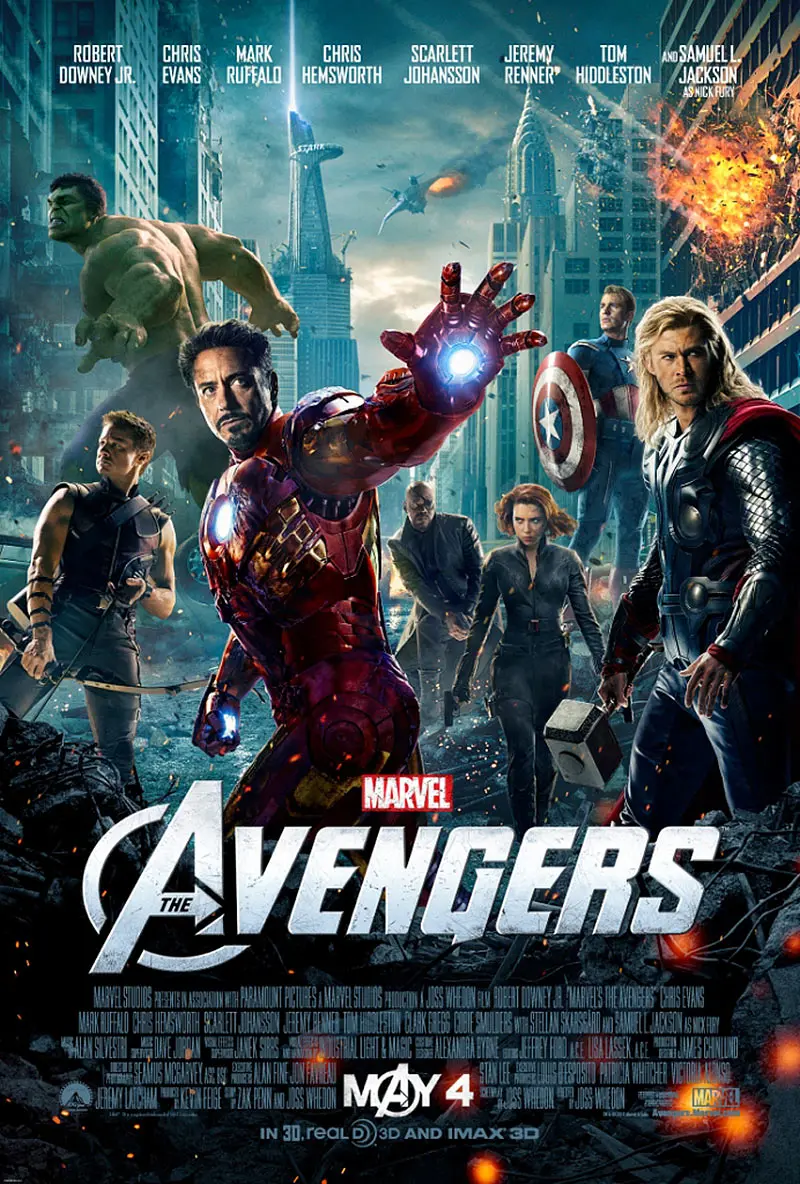 Poster film The Avengers. Foto: via marvel.wikia.com