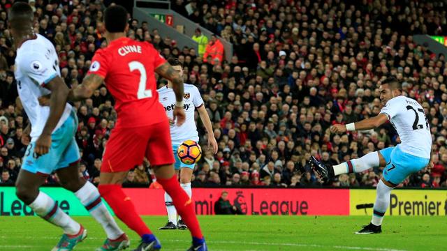 Liverpool vs West Ham United