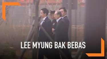 Mantan Presiden Korsel, Lee Myung Bak dibebaskan dengan jaminan karena alasan kesehatan. Setelah hampir setahun mendekam di penjara karena terlibat kasus korupsi.