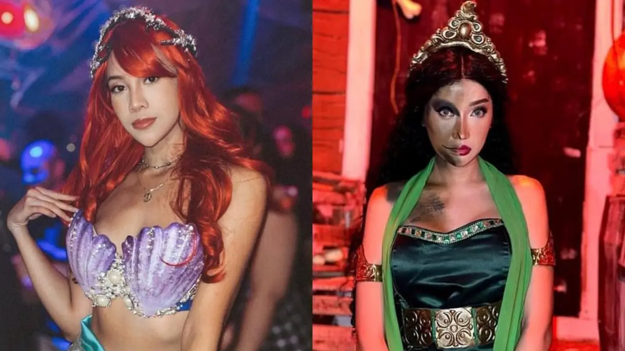 10 Gaya Seleb Tanah Air Rayakan Halloween 2022, Anya Geraldine Jadi Ariel-Lucinta Luna Jadi Badarawuhi