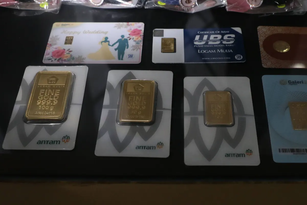 Harga Emas Pegadaian Naik Rp 4.000