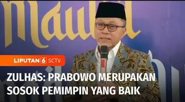 Ketua Umum PAN Zulkifli Hasan pastikan Pemilu 2024 akan berjalan aman dan damai tanpa terpecah belah antar masyarakat. Dalam kehadirannya di salah satu acara Maulid Nabi, Zulkifli Hasan juga menegaskan kriteria sosok pemimpin yang baik.