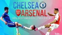 Chelsea vs Arsenal (Bola.com/Samsul Hadi)