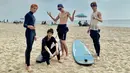 <p>Taeyong, Johnny, Taeil, Jaehyun NCT di LA. (Foto: Twitter/NCTsmtown_127)</p>