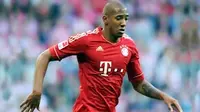 Bek Bayern Muenchen Jerome Boateng beraksi menghadapi Hertha Berlin dalam partai lanjutan Bundesliga di Allianz Arena, Munich, 15 Oktober 2011. AFP PHOTO/CHRISTOF STACHE