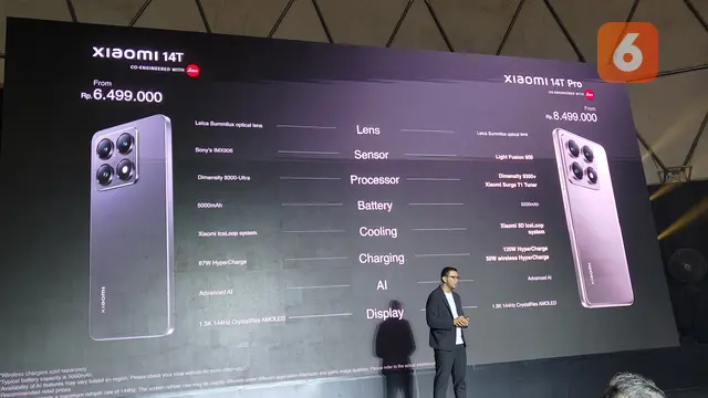 Marketing Director Xiaomi Indonesia, Andi Renreng, saat peluncuran Xiaomi 14T dan Xiaomi 14T Pro di Jakarta, Selasa (1/10/2024). Liputan6.com/Agustinus Mario Damar