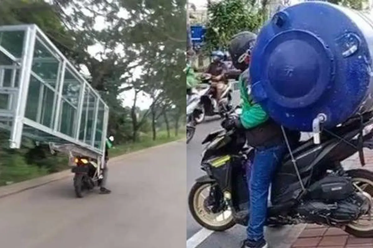 Kumpulan Potret Driver Ojol dapat Orderan dari Konsumen Tak Berakhlak