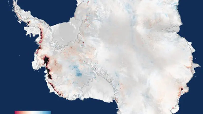 Satelit Eropa Singkapkan Pelelehan Es Antartika