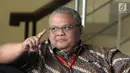 Direktur Dana Perimbangan Kemenkeu Putut Hari Satyaka menunggu pemeriksaan di Gedung KPK, Jakarta, Jumat (1/3). Putut diperiksa sebagai saksi untuk tersangka mantan Wakil Ketua DPR Taufik Kurniawan. (Merdeka.com/Dwi Narwoko)