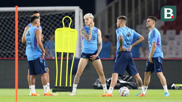 Latihan Resmi Timnas Argentina Jelang Laga FIFA Matchday Melawan Timnas Indonesia
