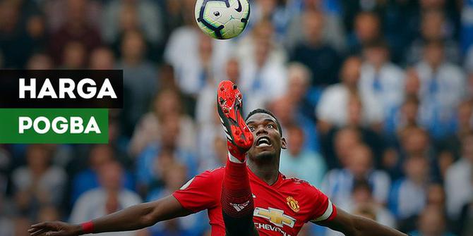 VIDEO: Ini Harga yang Dipatok Manchester United untuk Paul Pogba