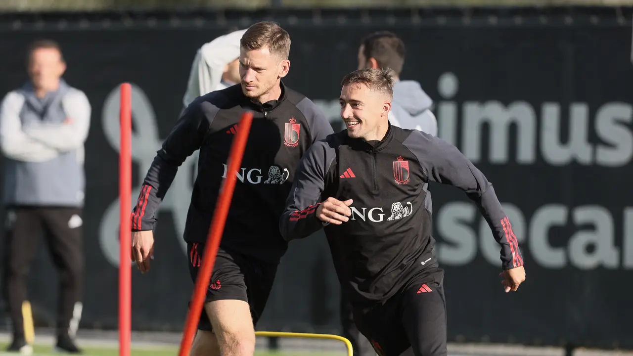 Latihan Belgia Vs Swedia, Grup F Kualifikasi EURO